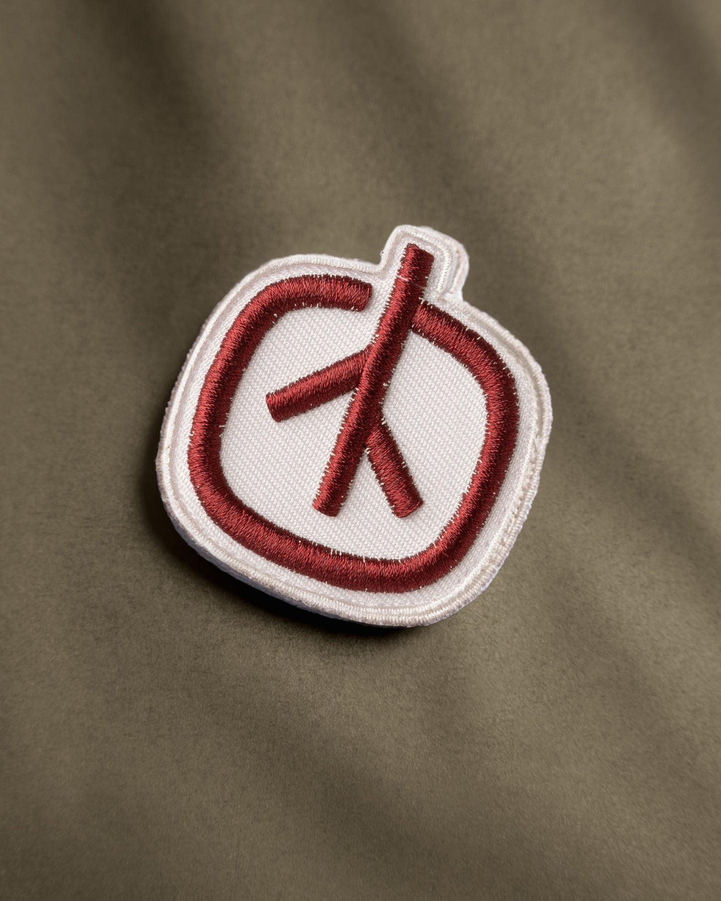 ROOTS Burgundy Logo Patch (UK)