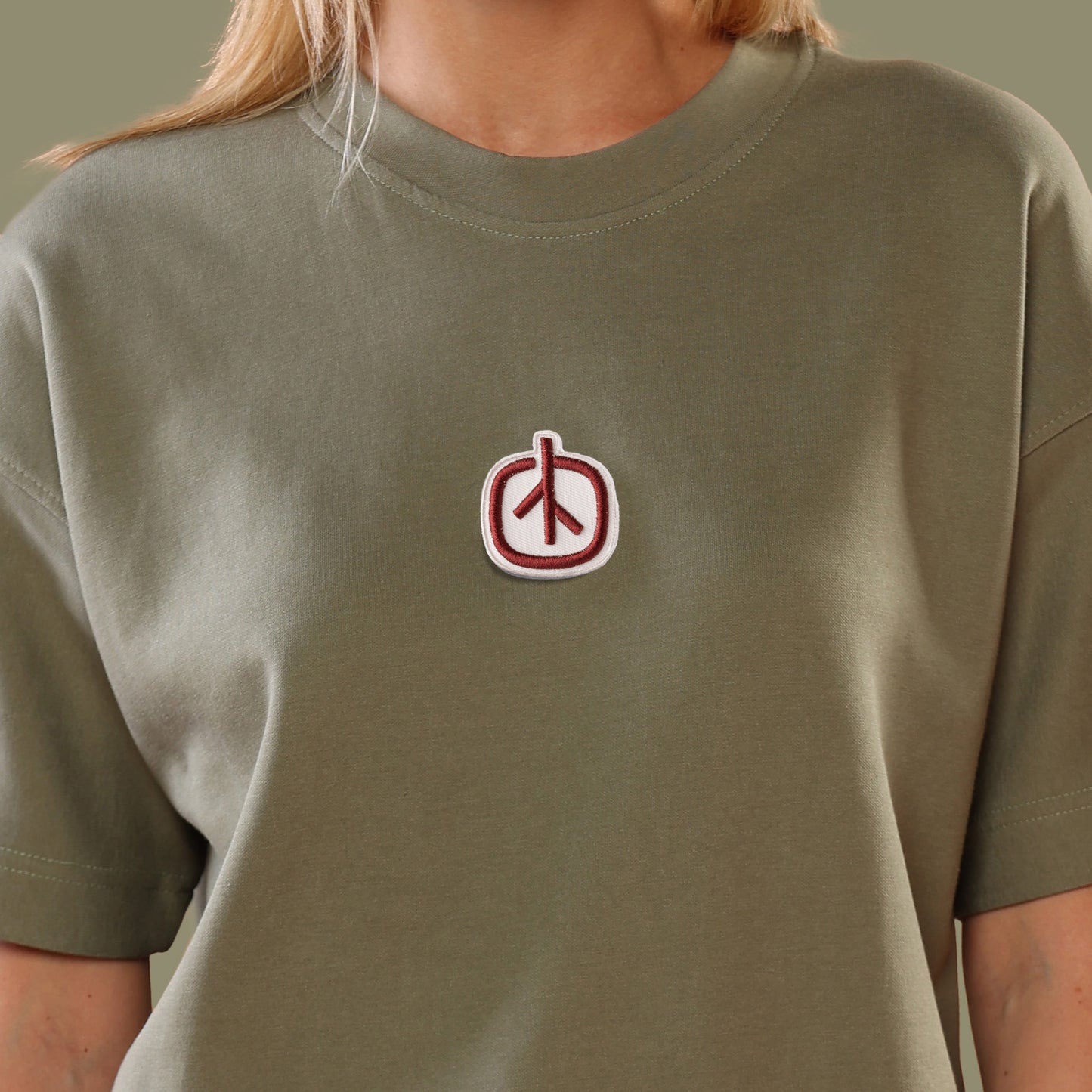 ROOTS Burgundy Logo Patch (UK)