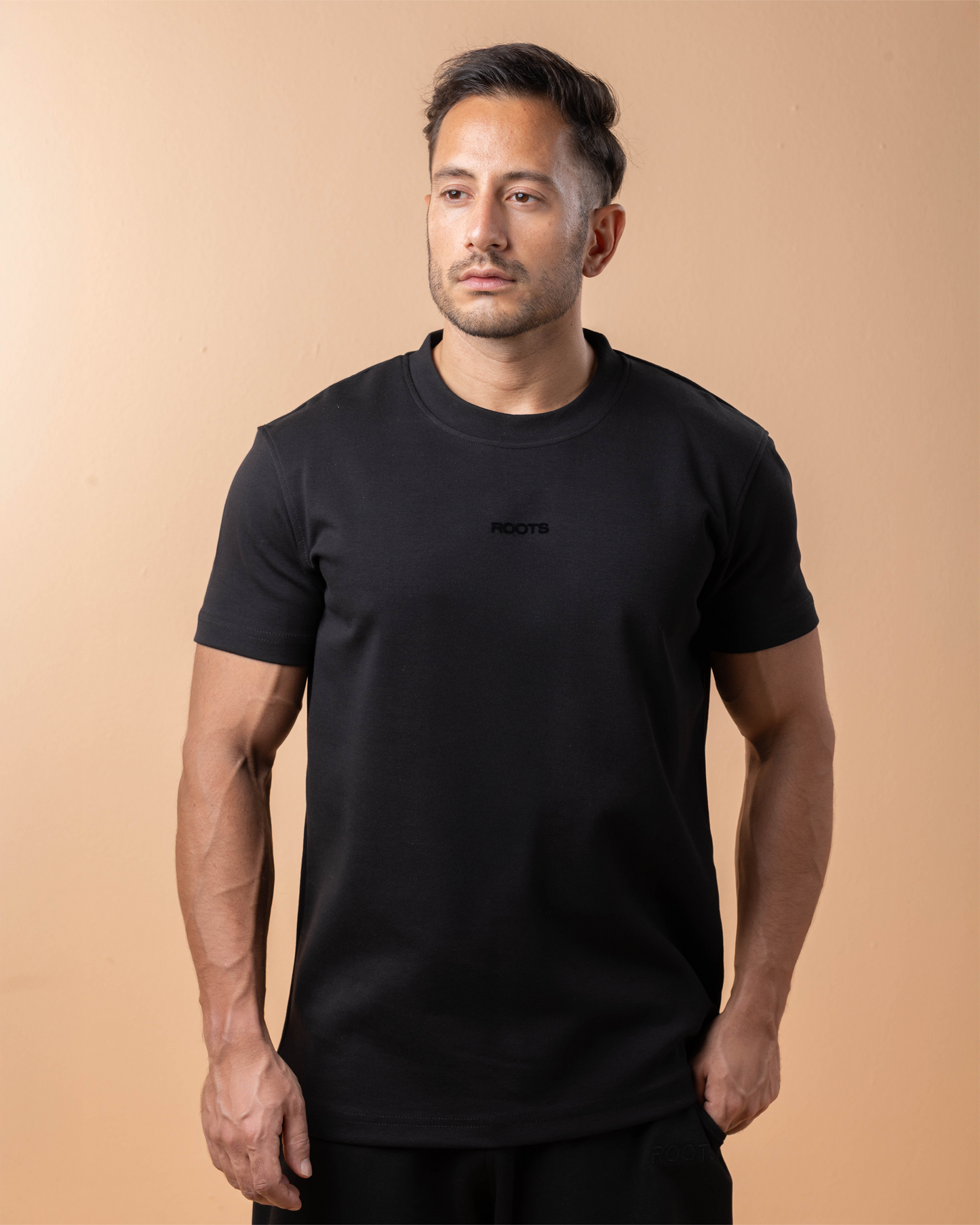 Men’s Black Regular Fit T-shirt UK