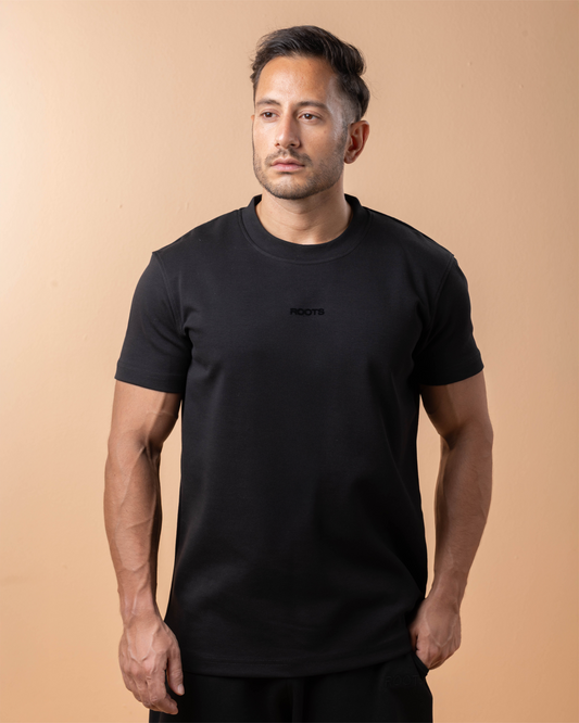Men’s Black Regular Fit T-shirt UK