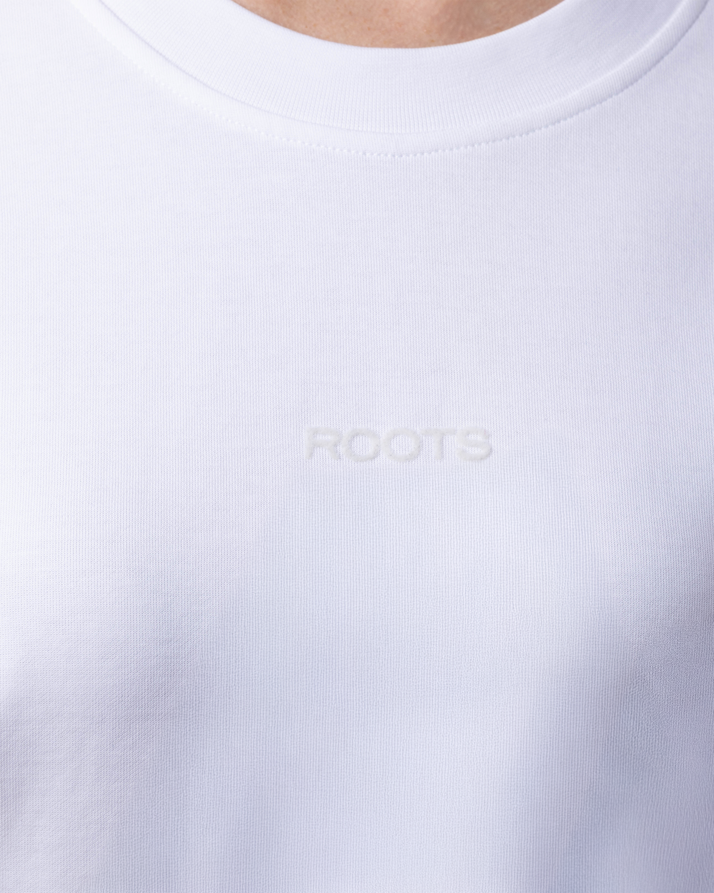 Women’s long sleeves oversized white T-shirt UK