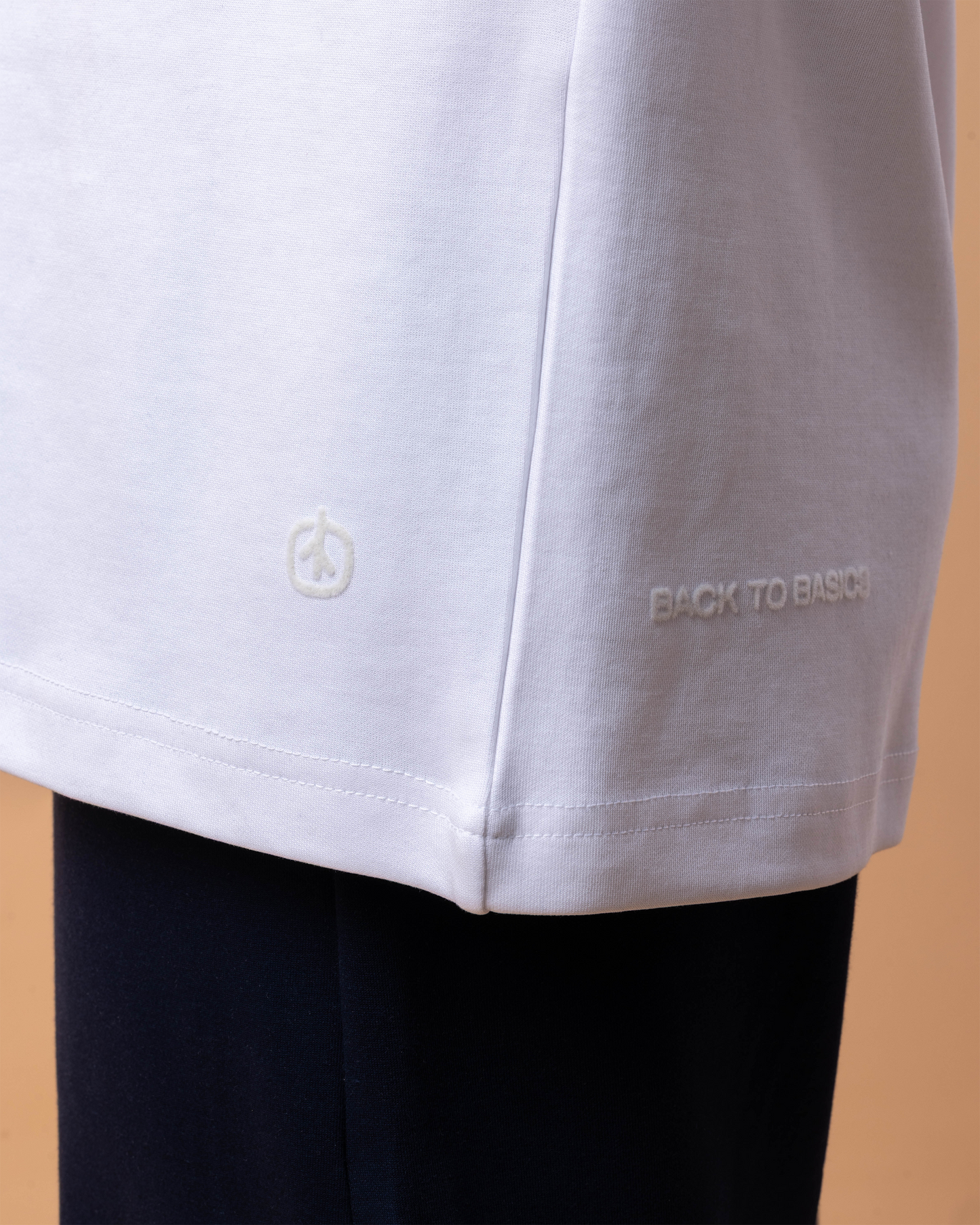 Women’s long sleeves oversized white T-shirt UK