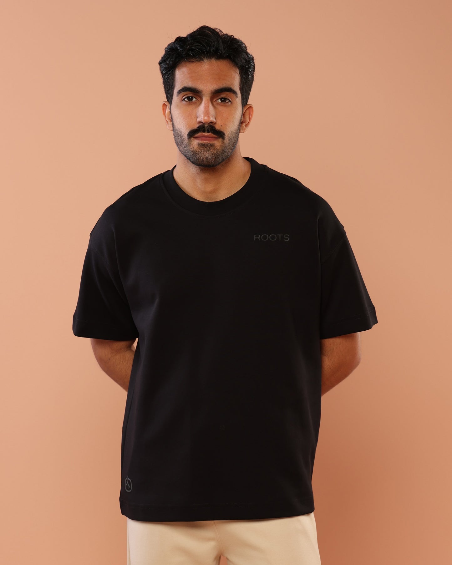 Black Oversized Basic T-Shirt