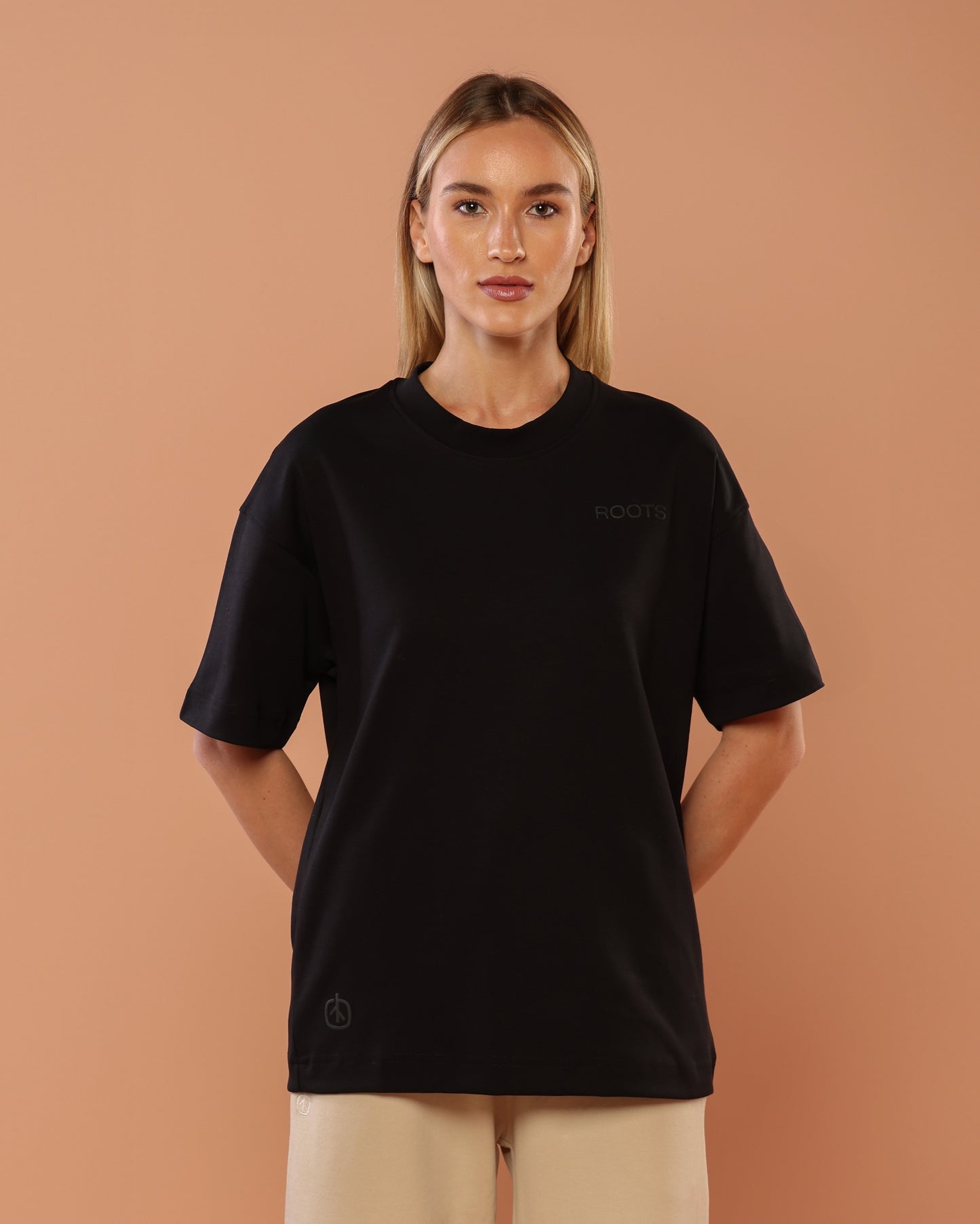 Black Oversized Basic T-Shirt