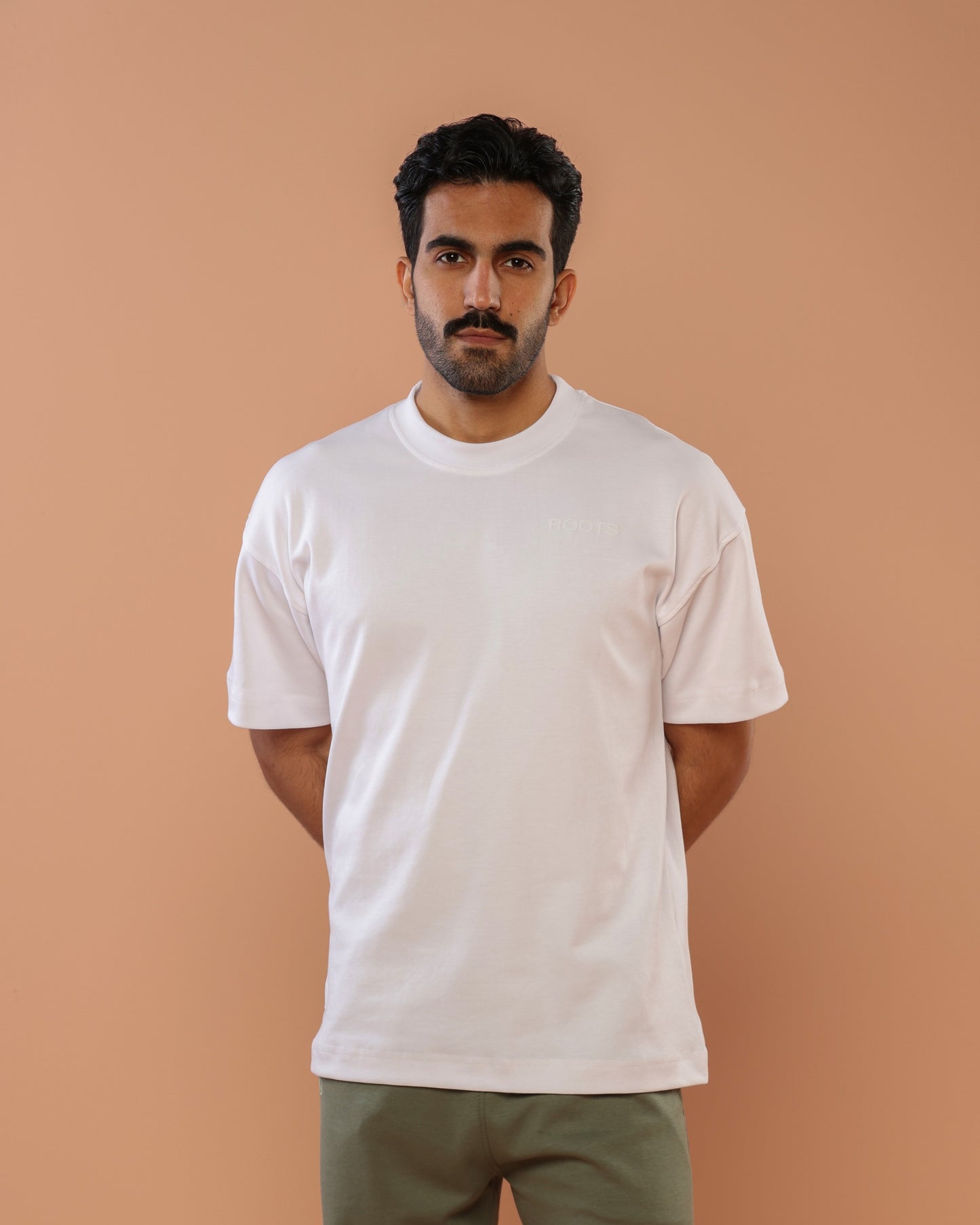 White Oversized Basic T-Shirt